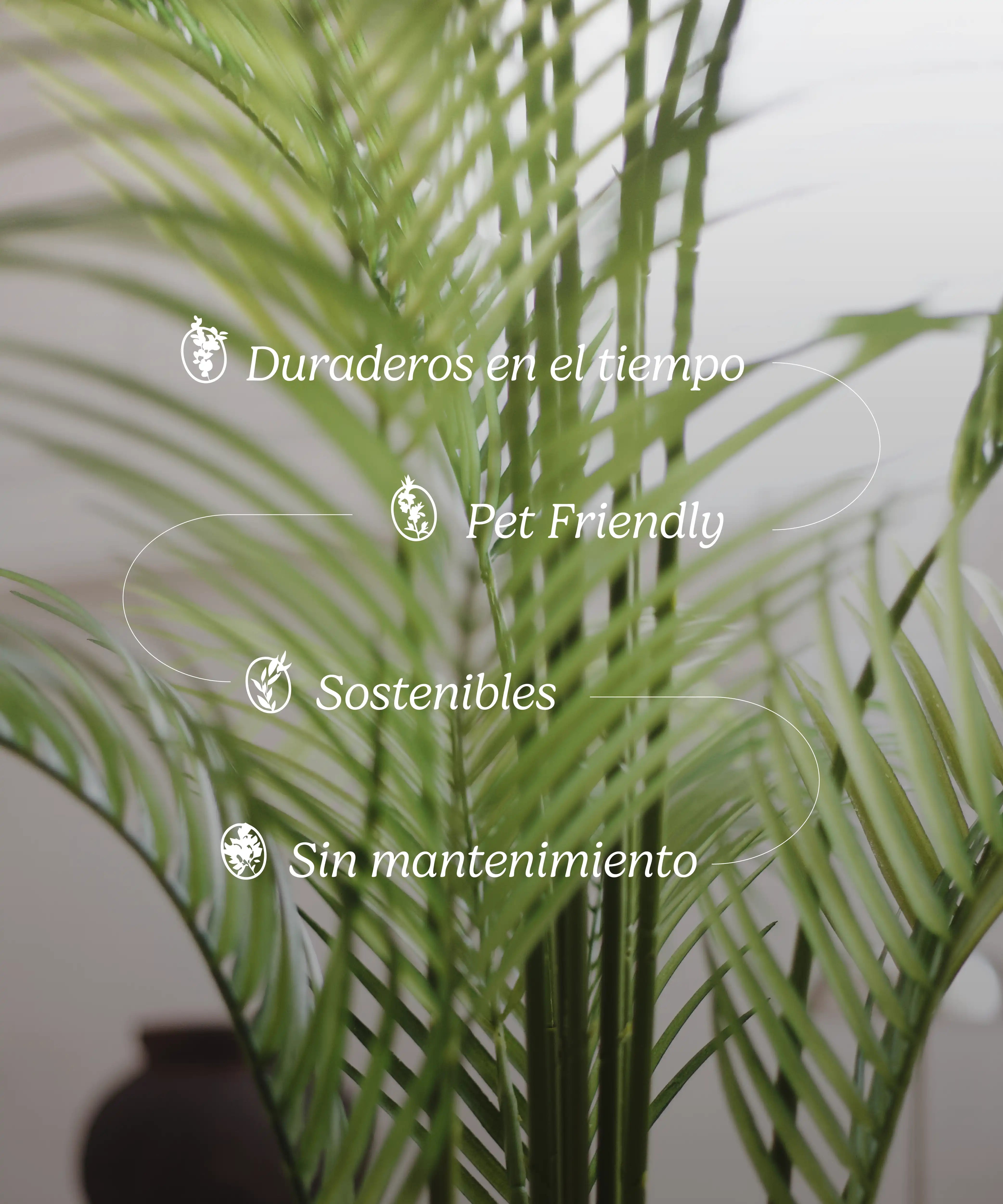 Caracteristicas Palmera Artificial MAIA SHOP