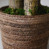 Detalle Maceta de Mimbre Gaia MAIA SHOP