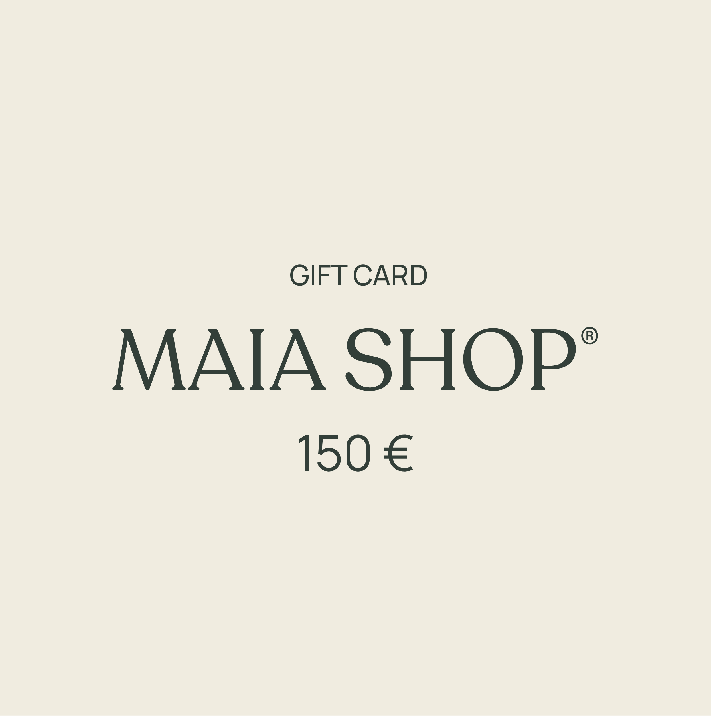 Gift Card MAIA SHOP 150