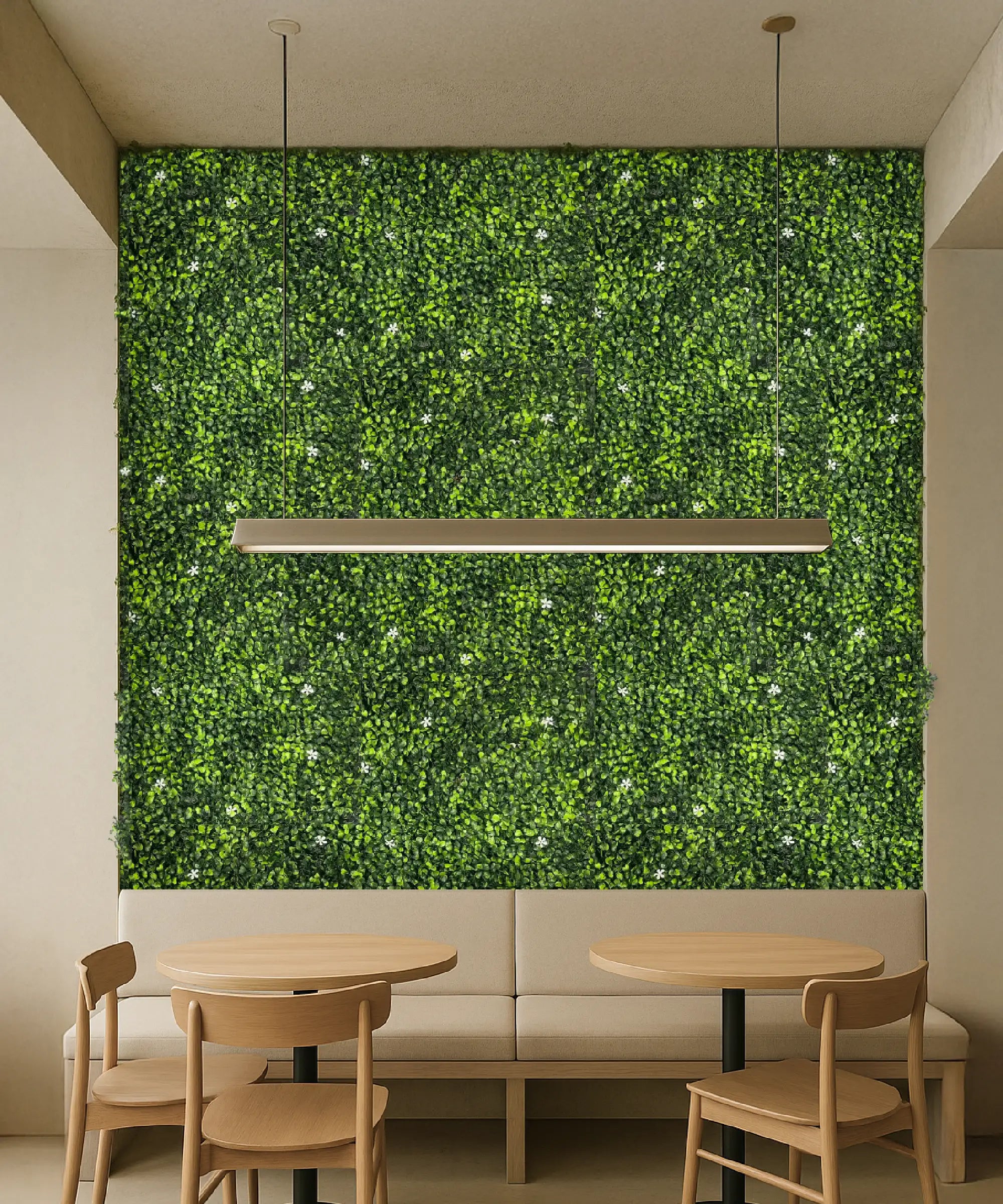Jardín Vertical Artificial Nara Cafeteria MAIA SHOP