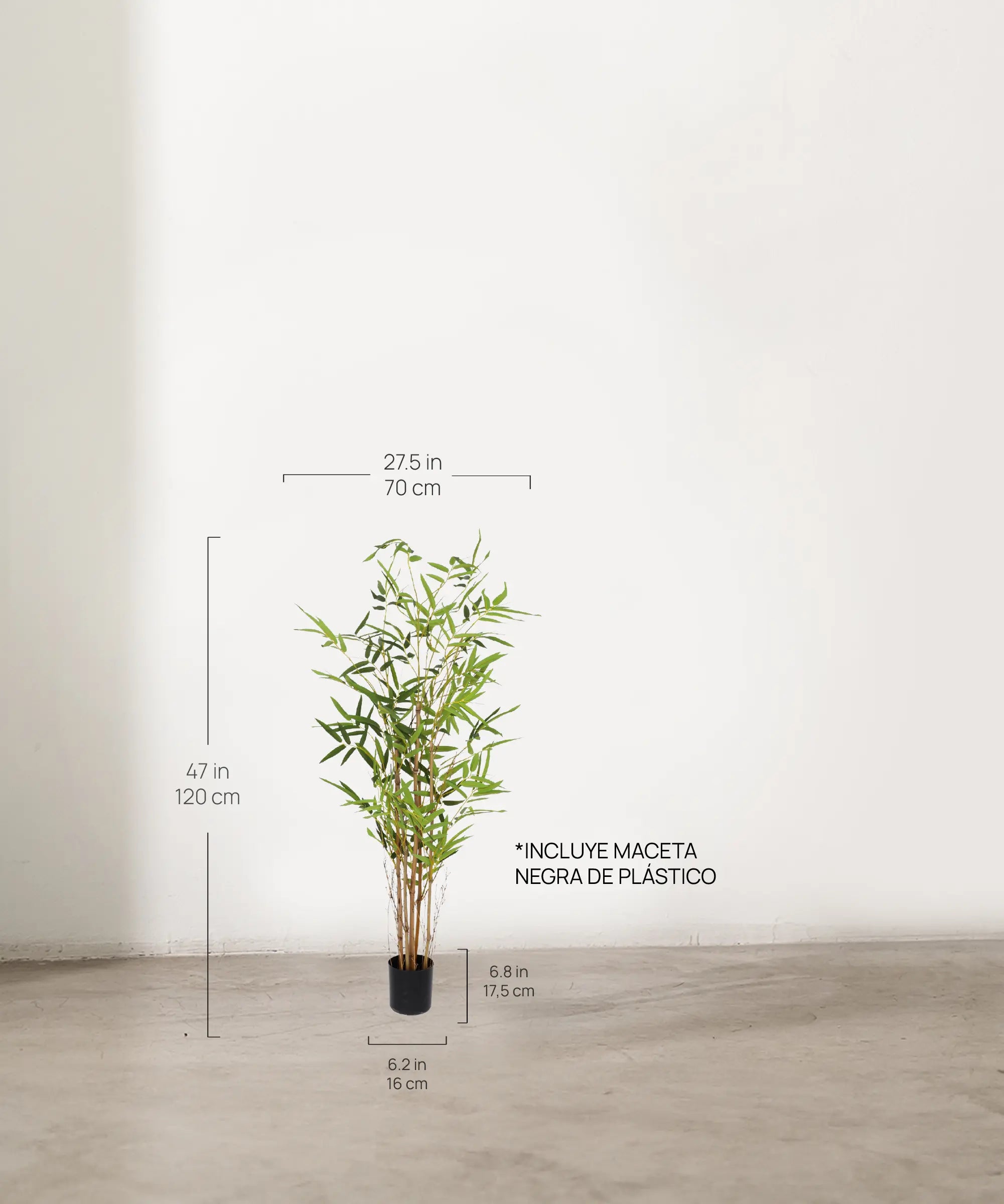 Medida Bambú Savage 120 cm MAIA SHOP