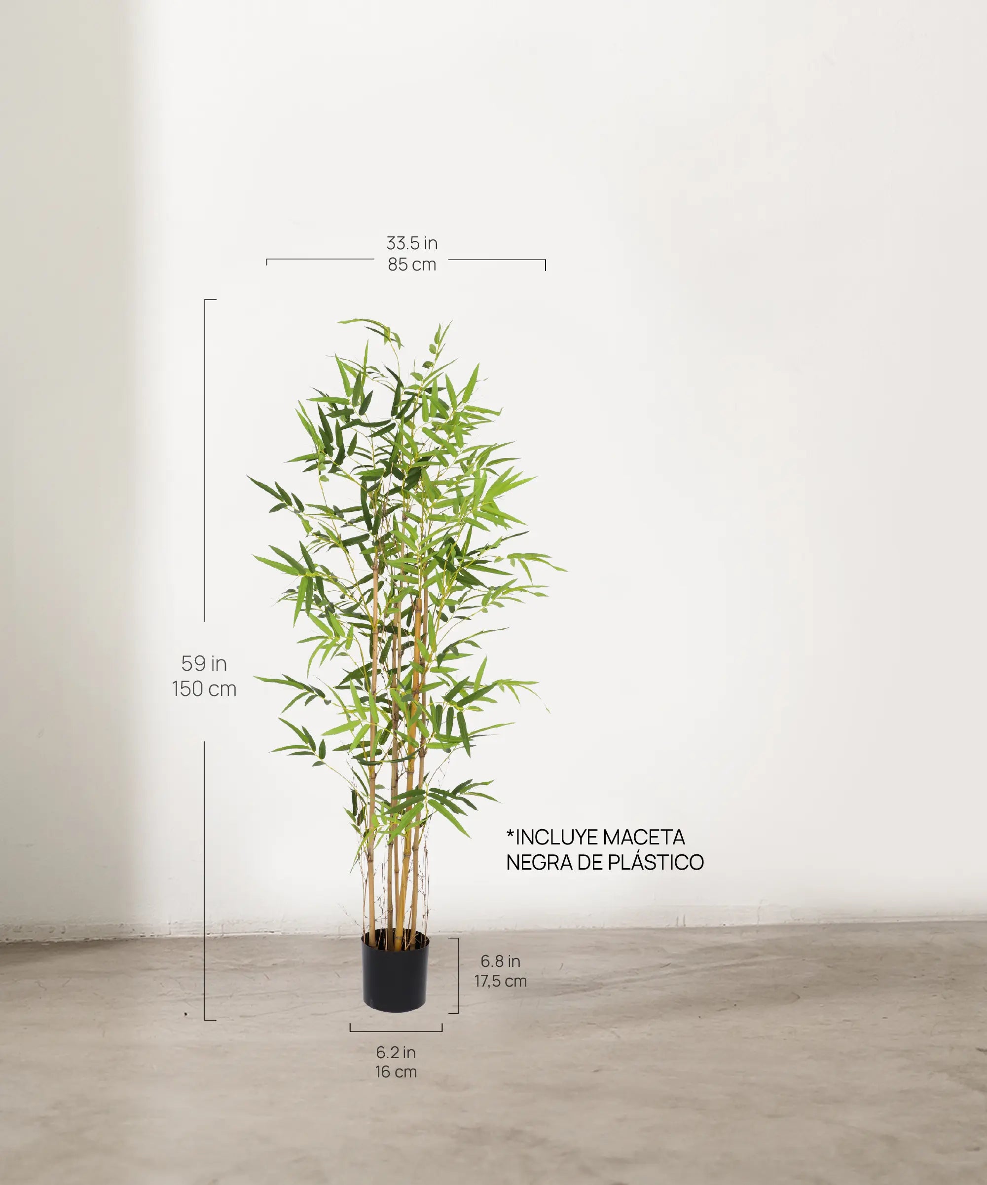 Medida Bambú Savage 150 cm MAIA SHOP