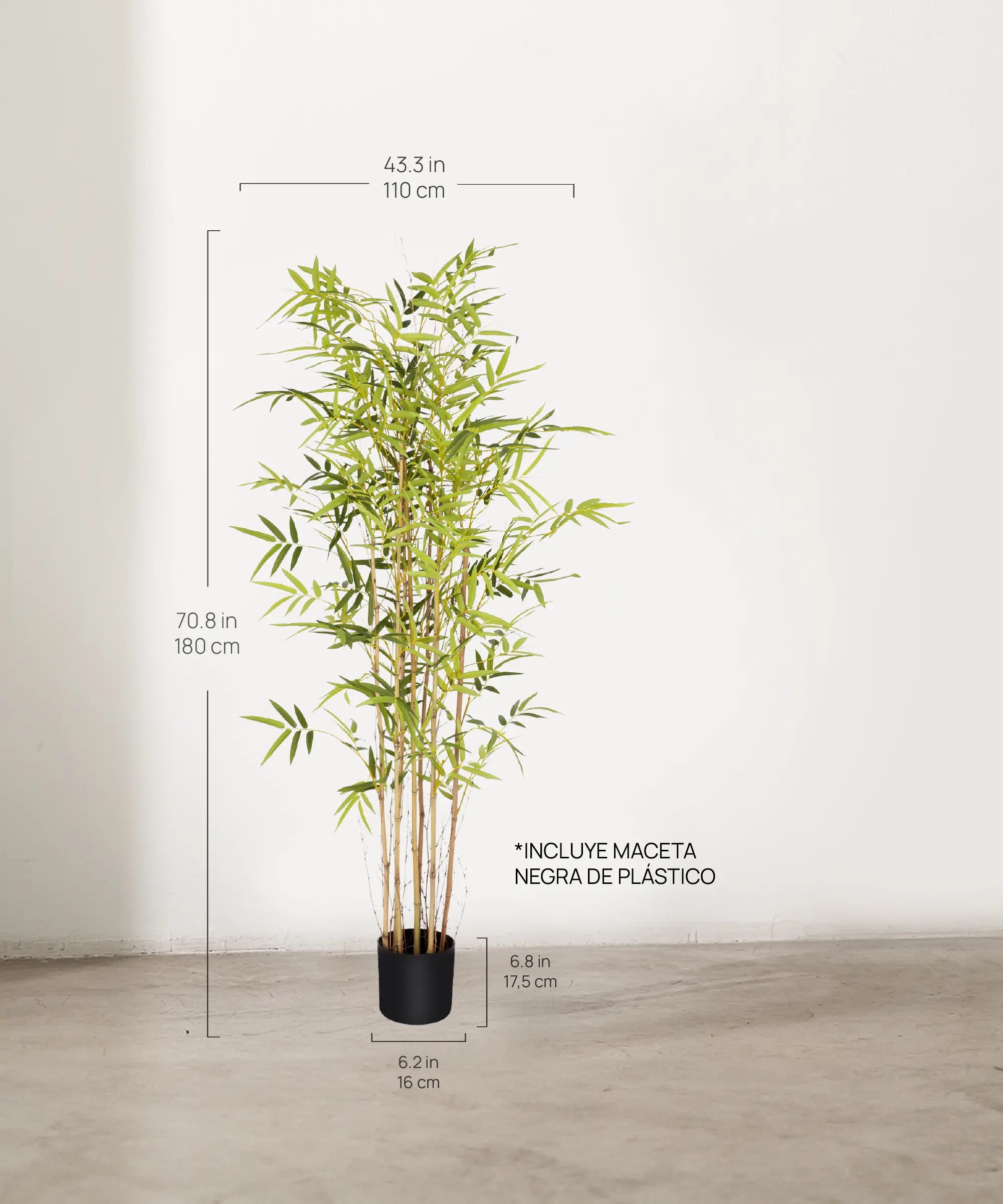 Medida Bambú Savage 180 cm MAIA SHOP
