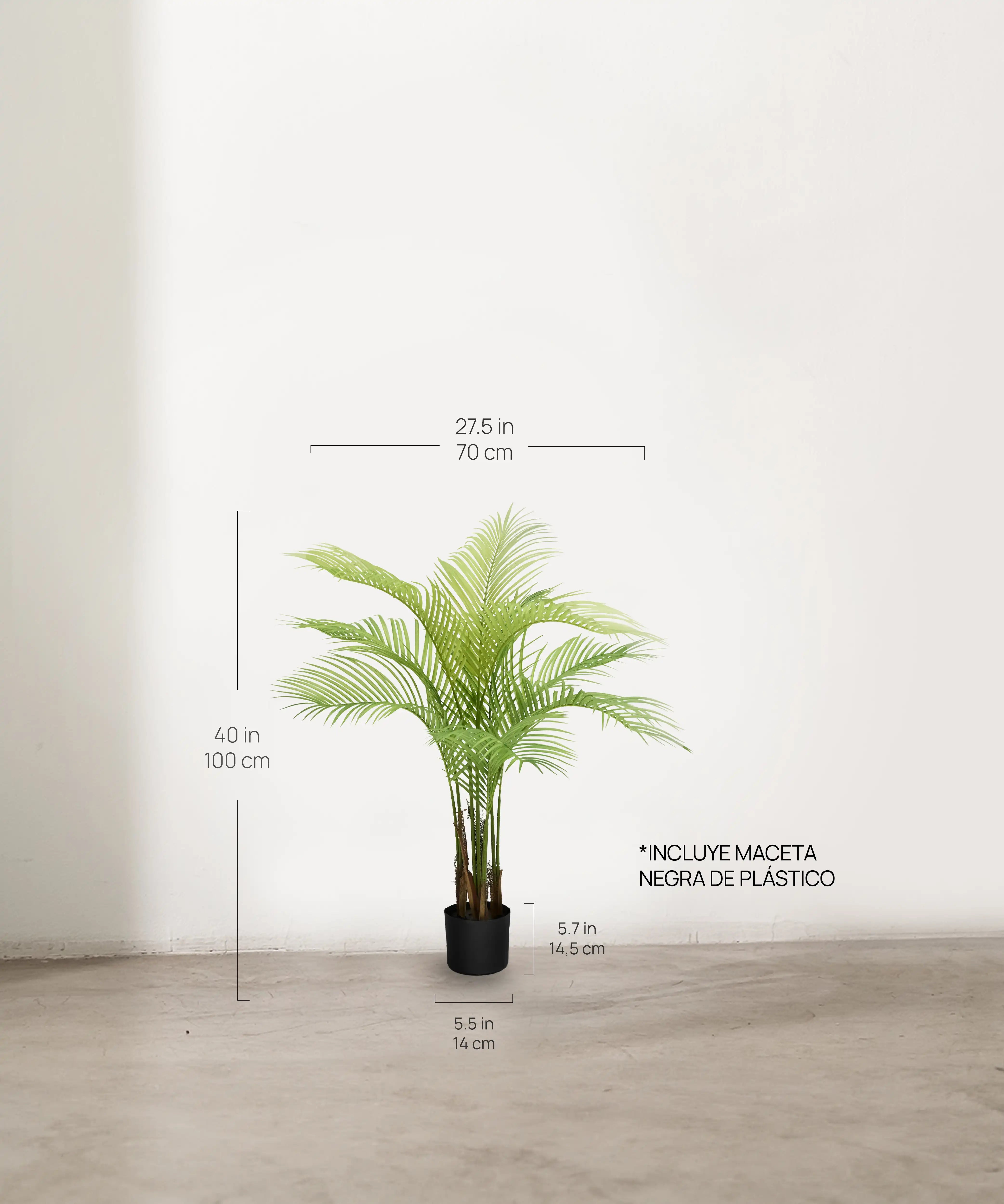 Medida Palmera Artificial 100 MAIA SHOP