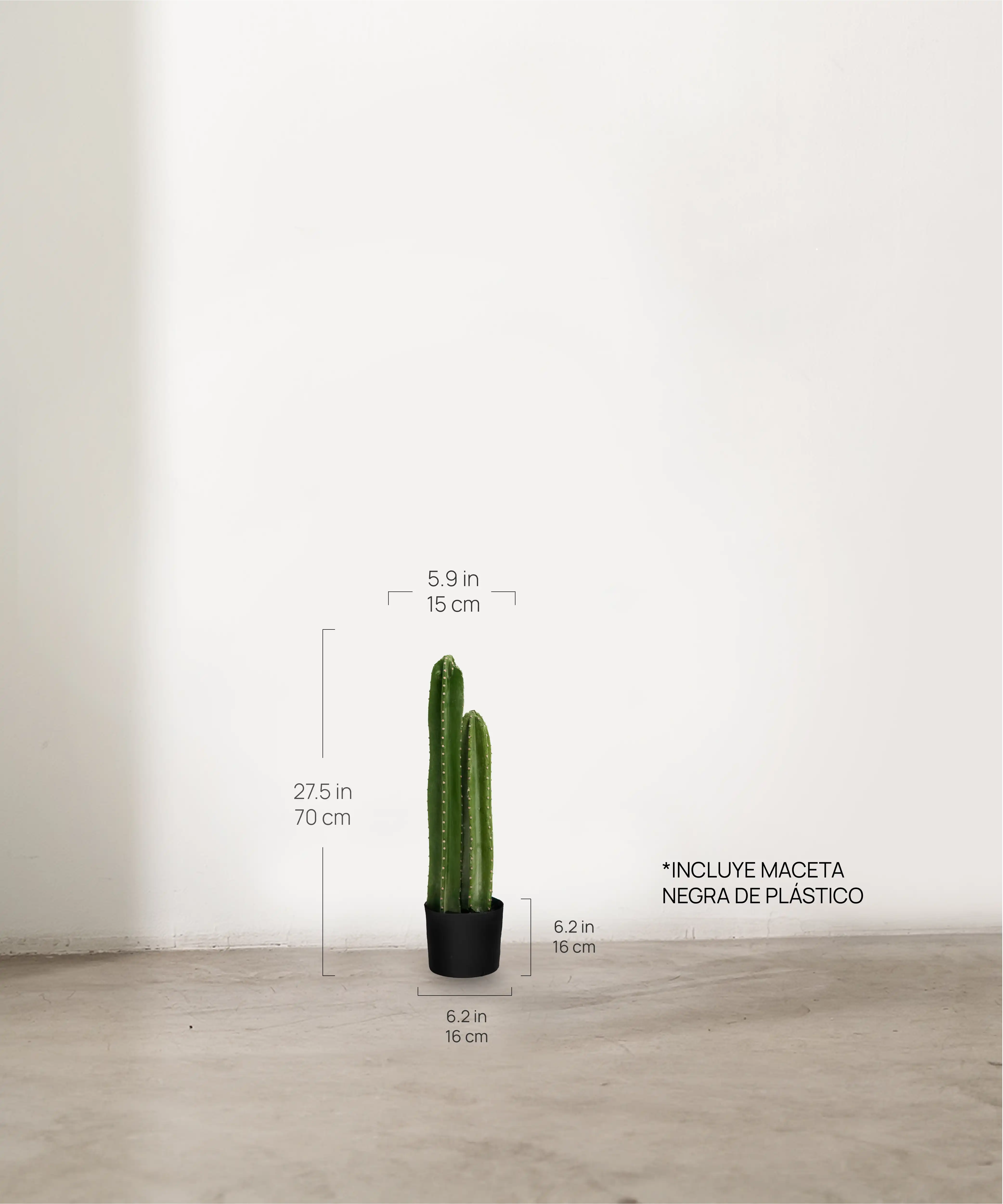Medidas Cactus Artificial 70 MAIA SHOP