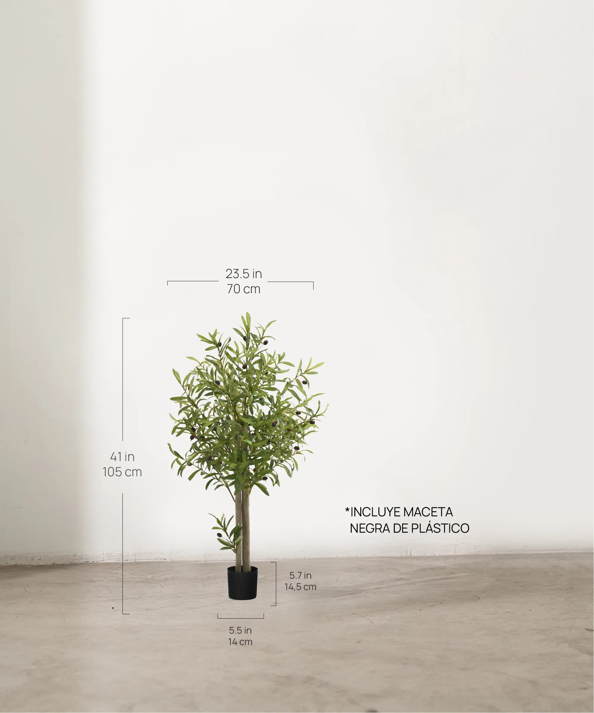 Olivo Artifical 105 cm MAIA SHOP