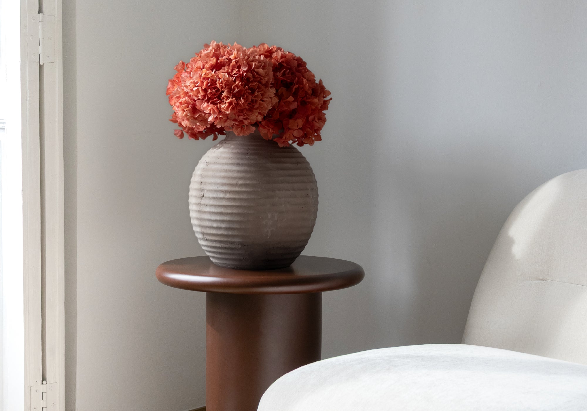 Ramo de Hortensias Preservadas MAIA SHOP Deco Rosa Intense