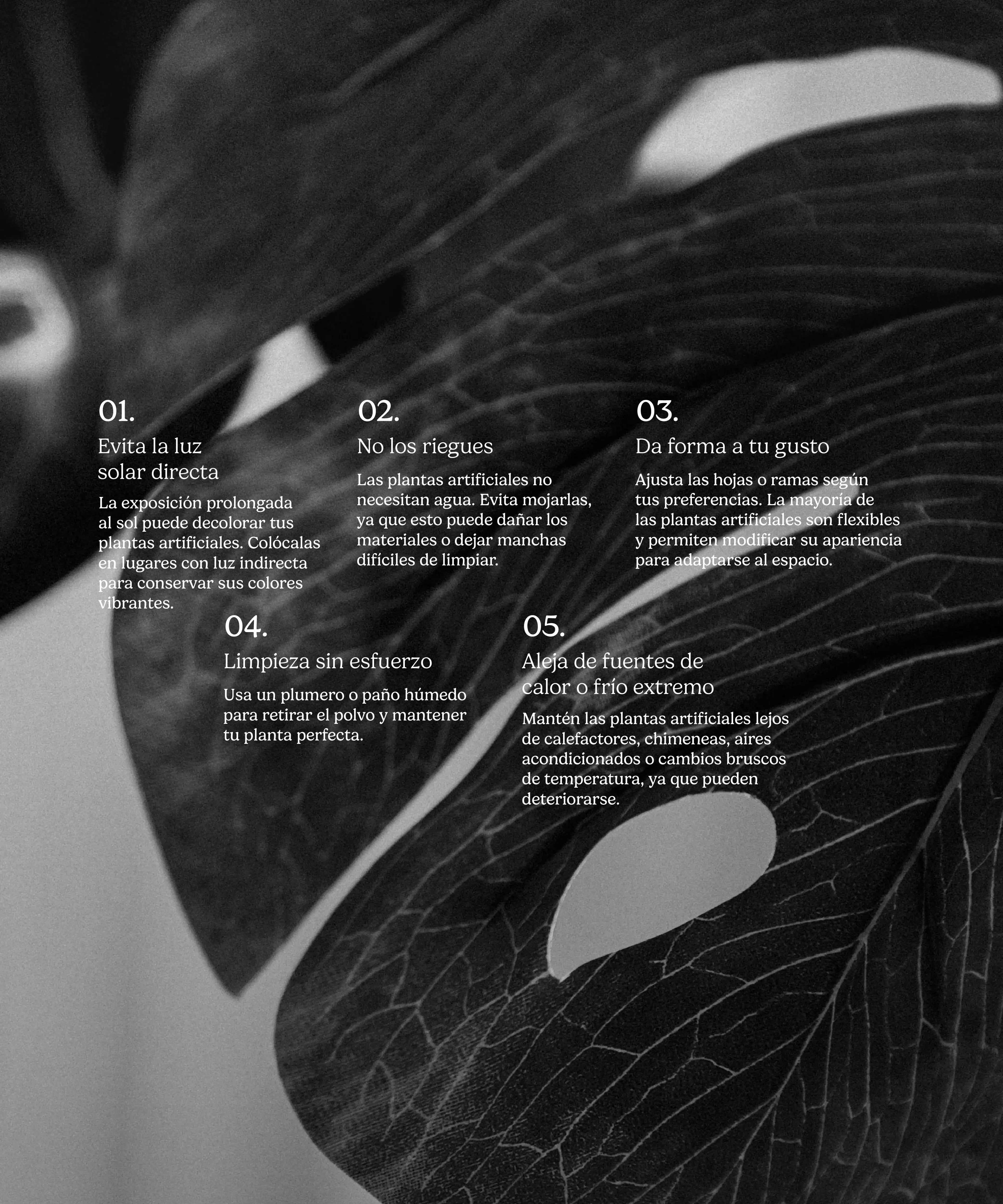 Tips Monstera Artificial 120 MAIA SHOP
