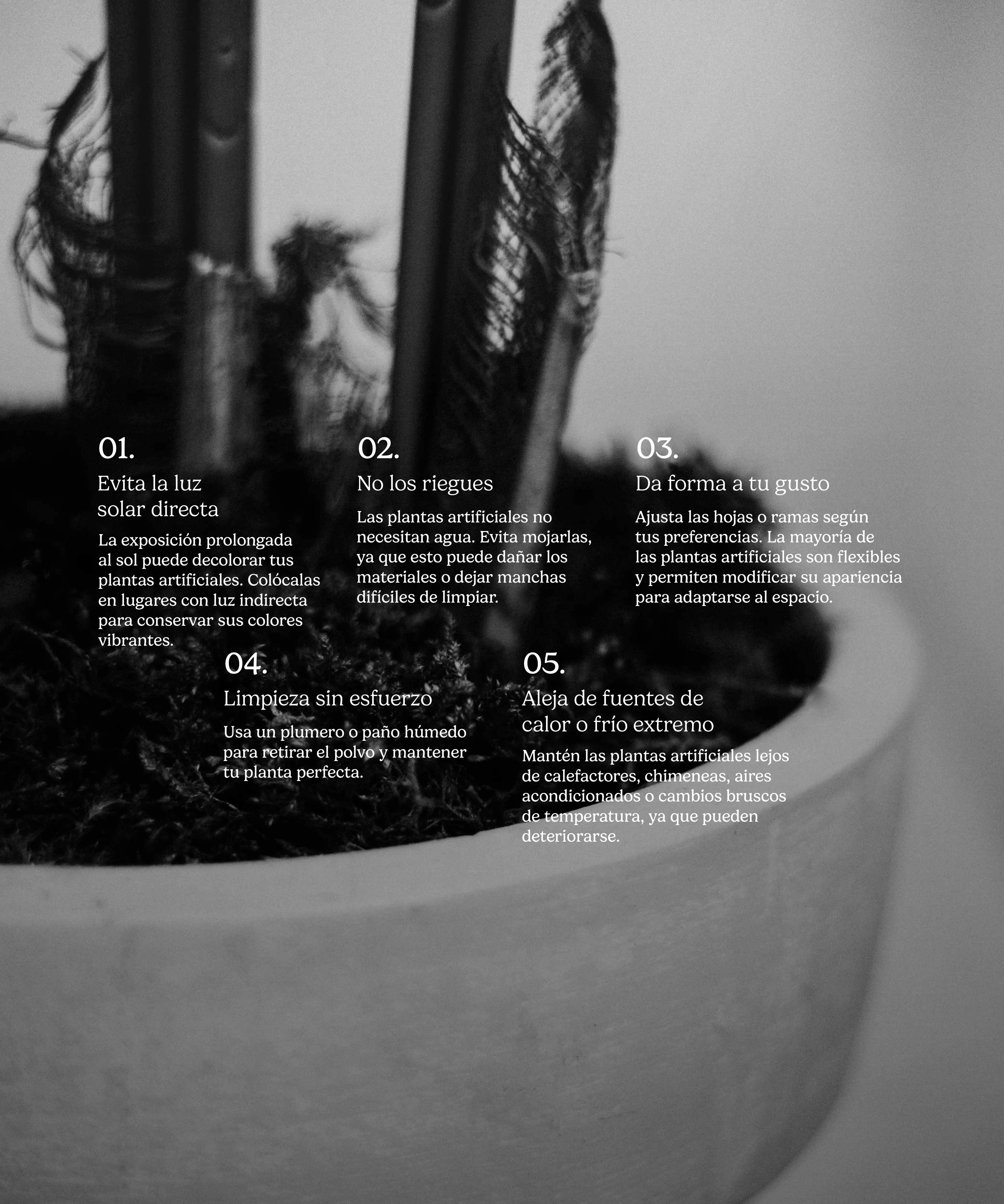 Tips Palmera Artificial MAIA SHOP