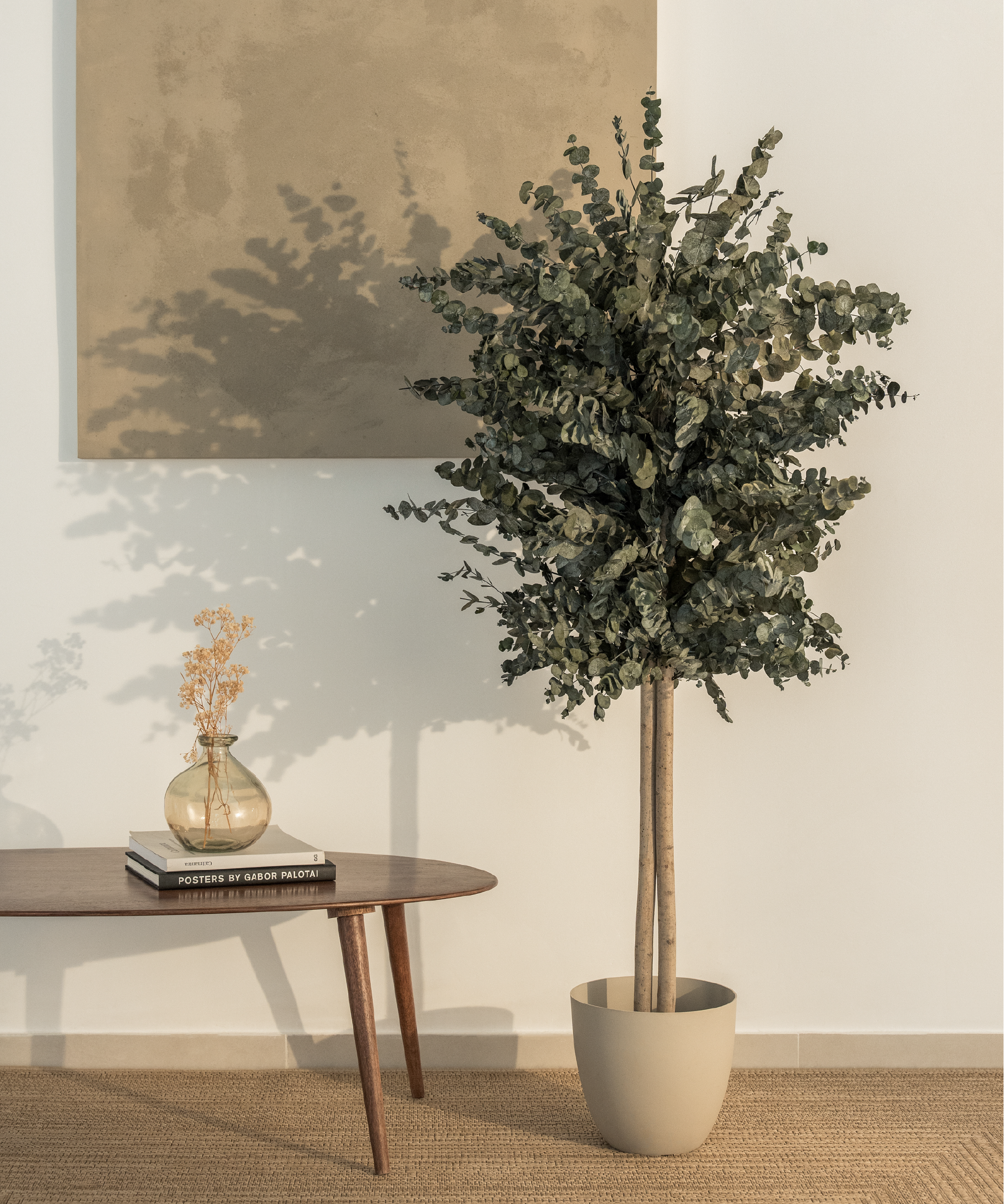 arbol preservado eucalipto verde 150