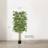 bambu artificial 150 medidas