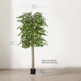 ficus artificial 180 medidas