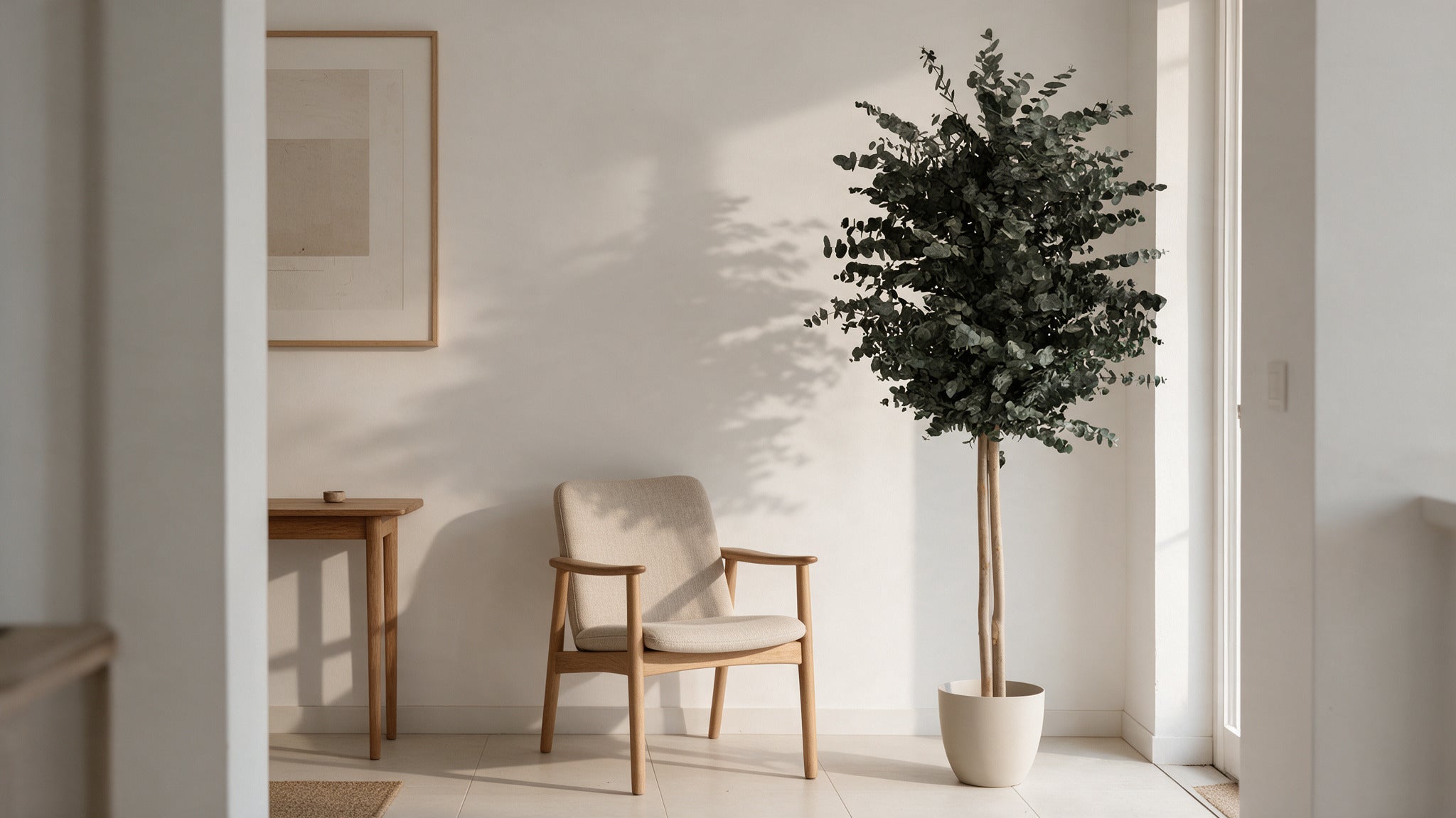 Decoración con plantas y flores preservadas