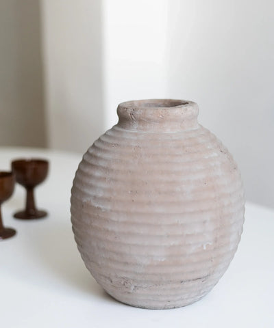 Jarrón decorativo de cerámica Terra