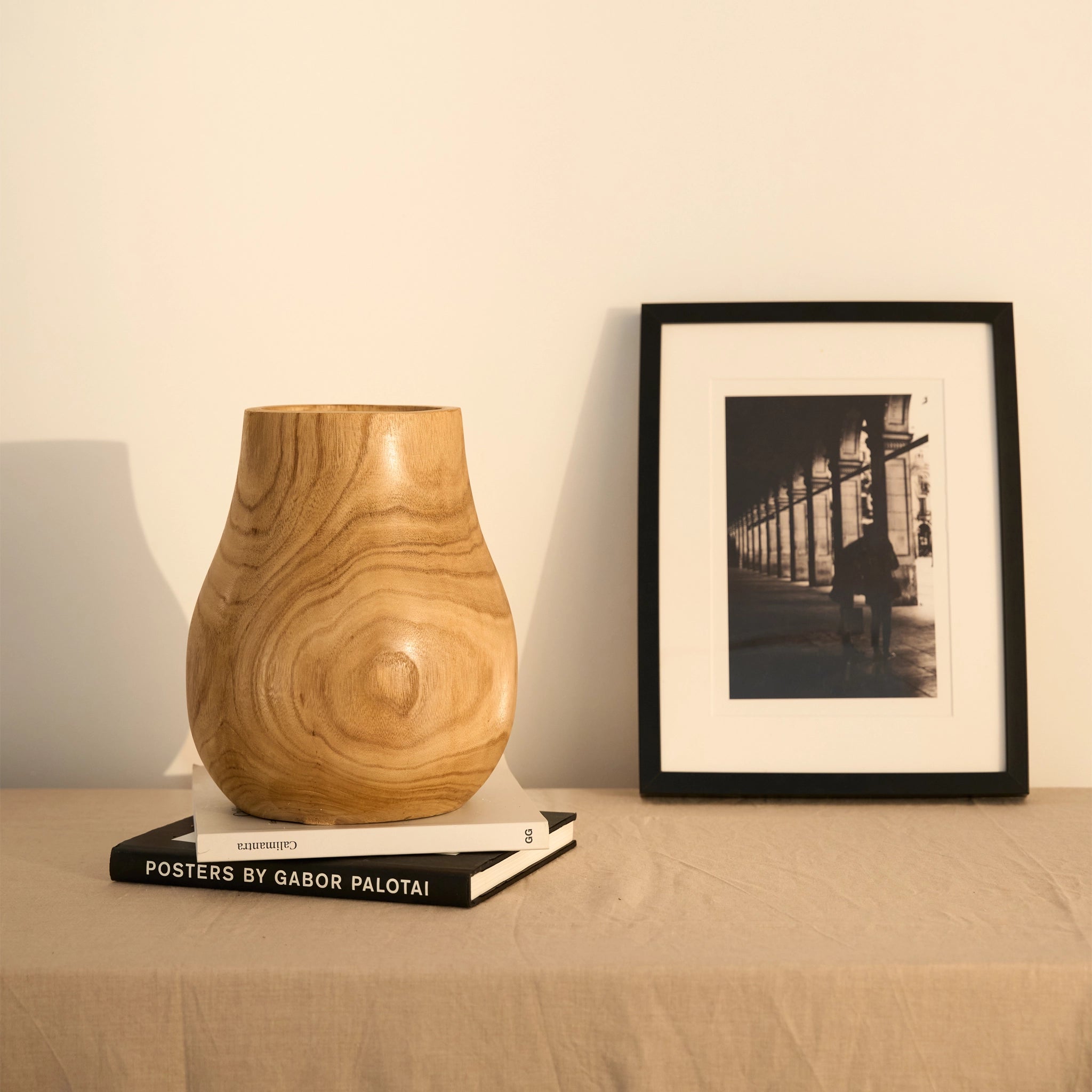 Bosco Wooden Vase