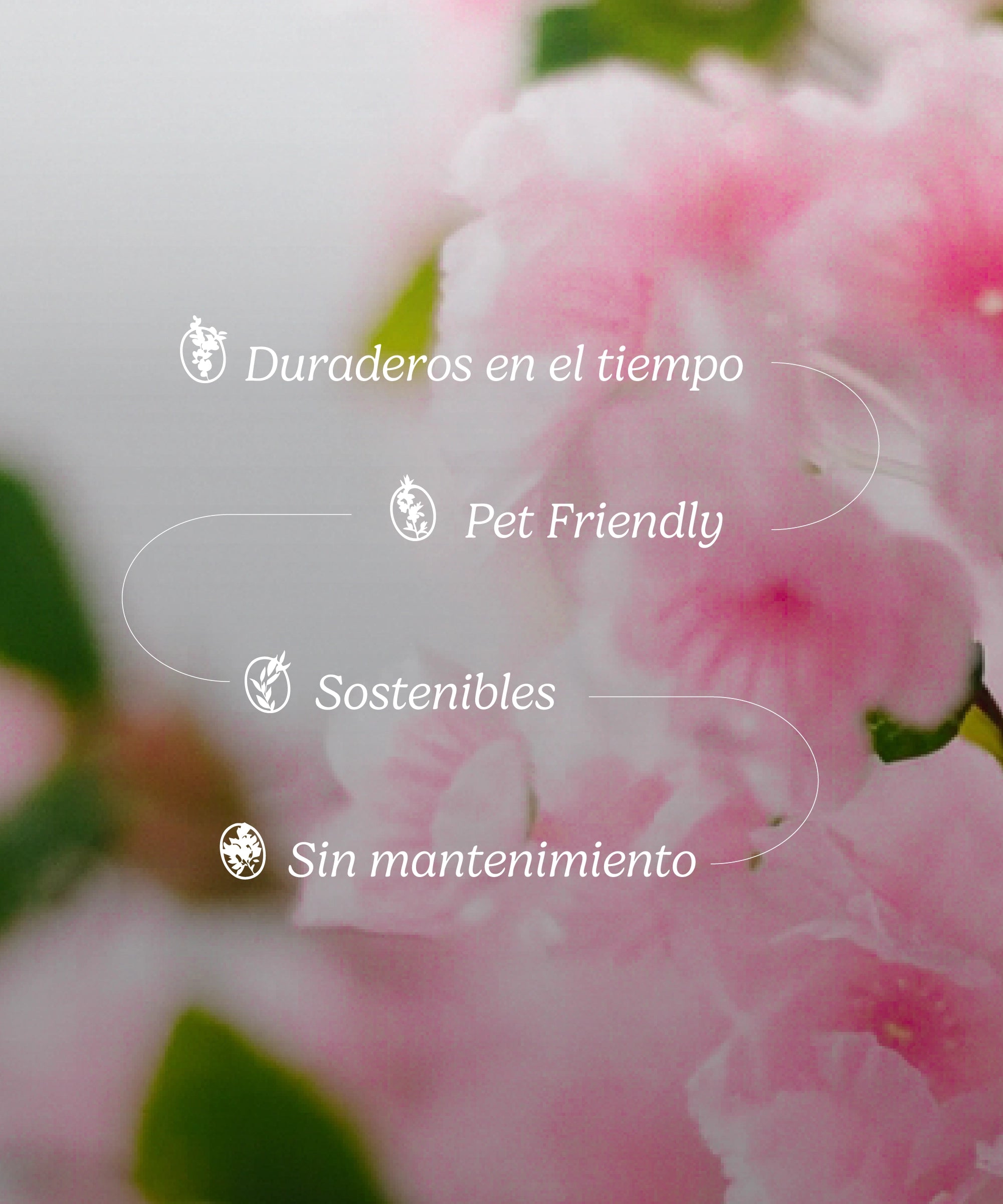 Caracteristicas Almendro Rosa Artificial MAIA SHOP