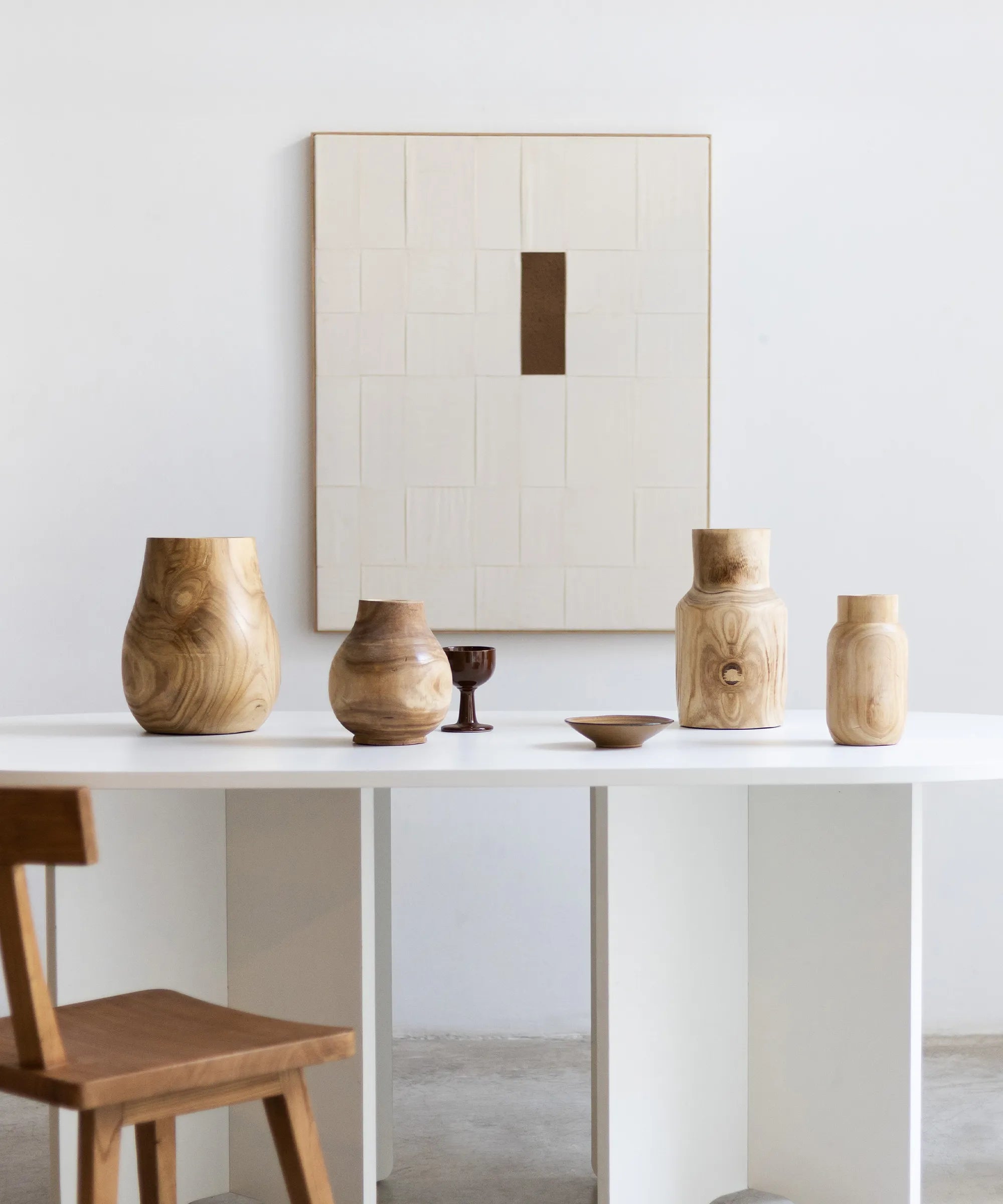 Coleccion Jarrones Madera MAIA SHOP