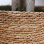 Detalle Macetas de Mimbre Lia MAIA SHOP 