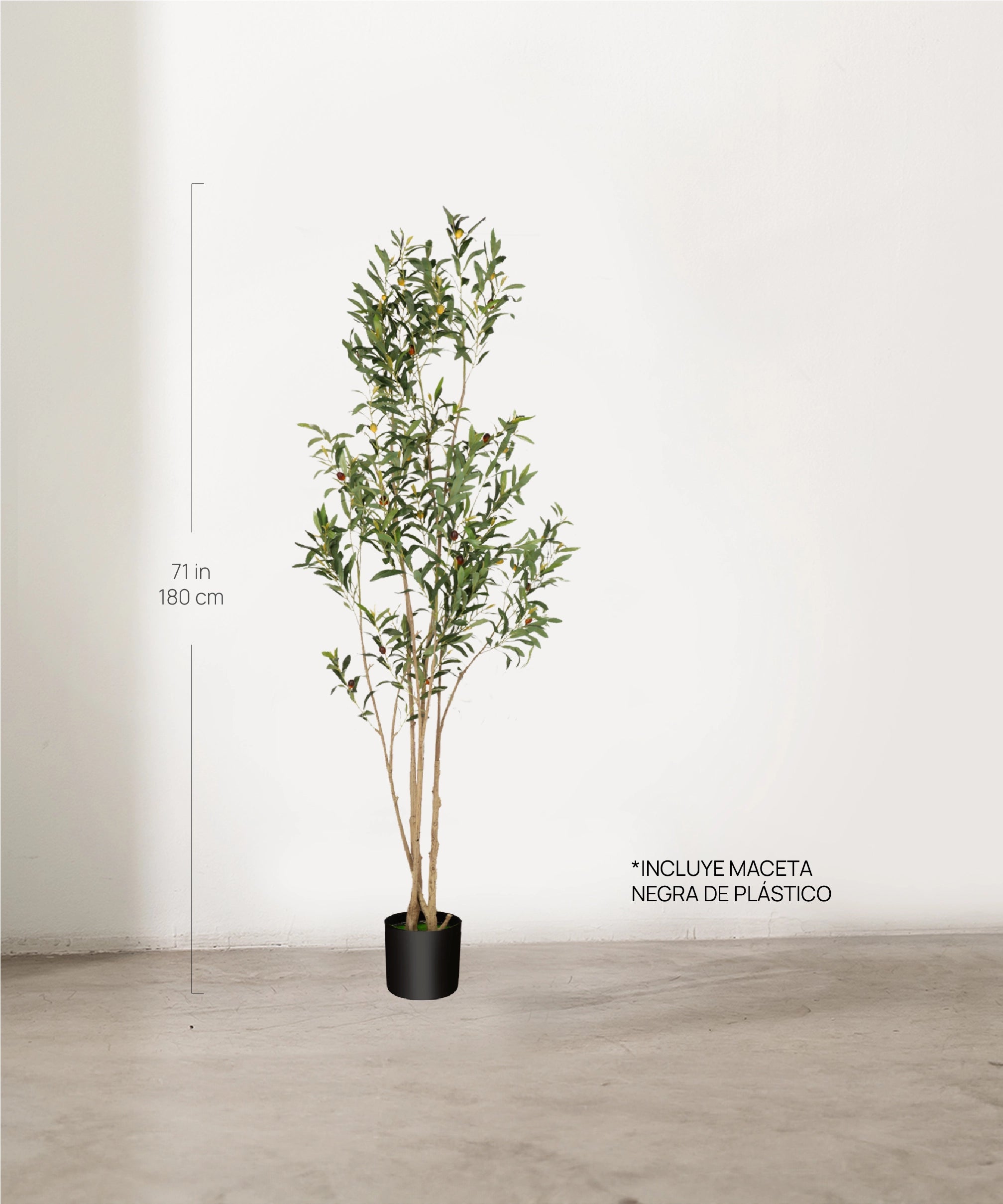 Medida Olivo artificial Flair 180 cm MAIA SHOP