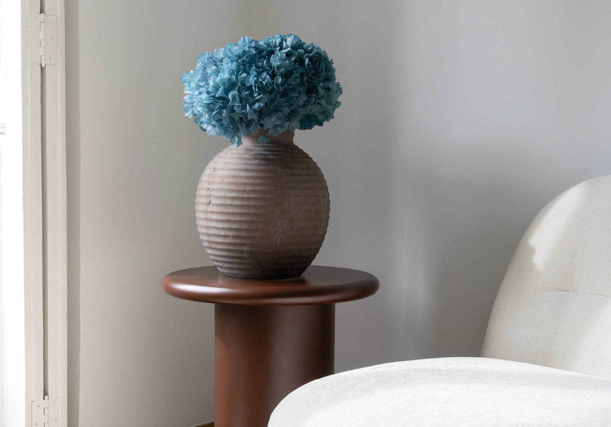 Ramo de Hortensias Preservadas MAIA SHOP Deco Azul