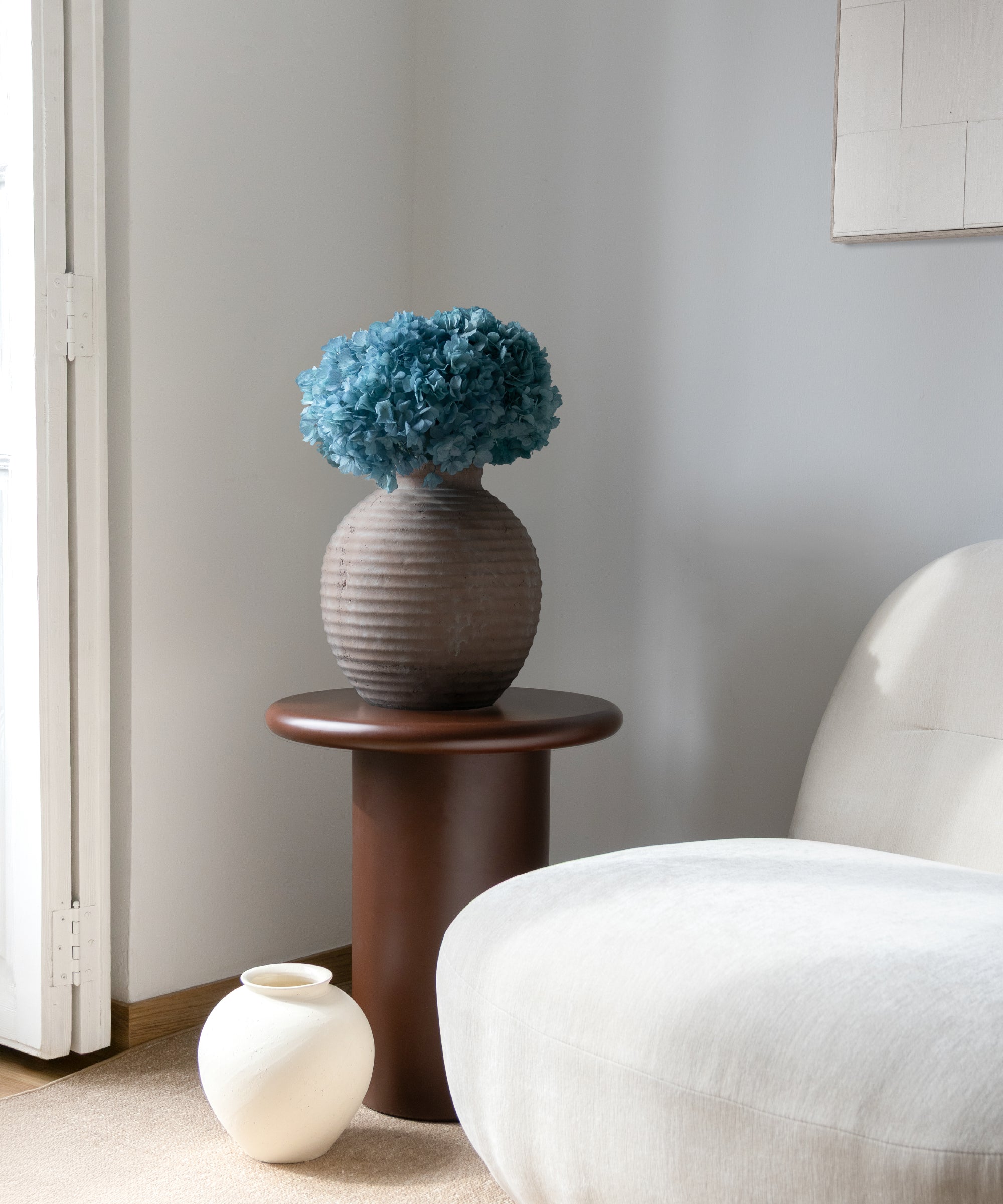 Ramo de Hortensias Preservadas MAIA SHOP Deco Azul