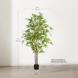 bambu artificial minimal 180 medidas